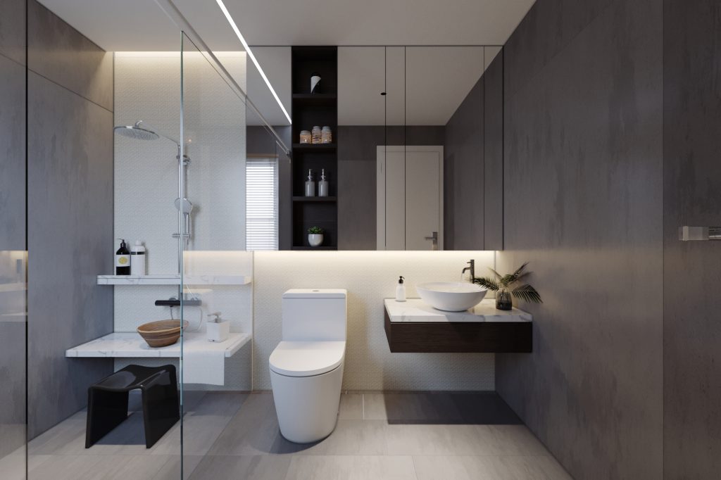 Thiết kế nhà vệ sinh đẹp là sự kết hợp hoàn hảo giữa tính thẩm mỹ và tính tiện dụng. Với những sản phẩm đẹp mắt, sang trọng và đa dạng về kiểu dáng, màu sắc và chất liệu, bạn sẽ cảm thấy hài lòng với không gian xung quanh. Bên cạnh đó, thiết kế nhà vệ sinh đẹp còn giúp tăng giá trị cho căn nhà của bạn.