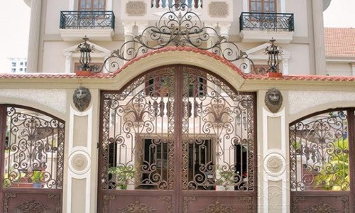 Thiết kế cổng nhà đẹp